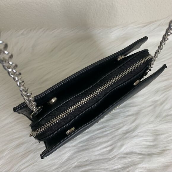 Steve Madden Black Crossbody Wallet Bag - Picture 8 of 12